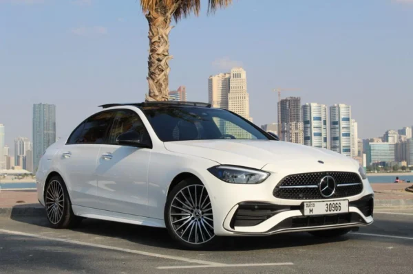 Mercedes C300 White